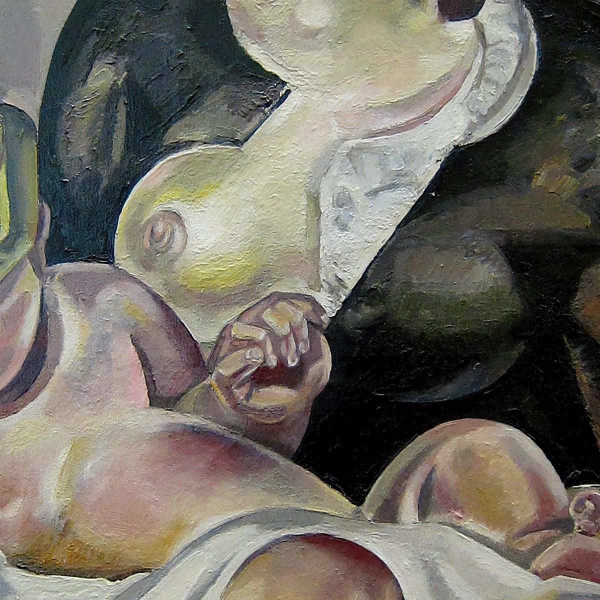 Maternity María Blanchard mbl7 canvas print