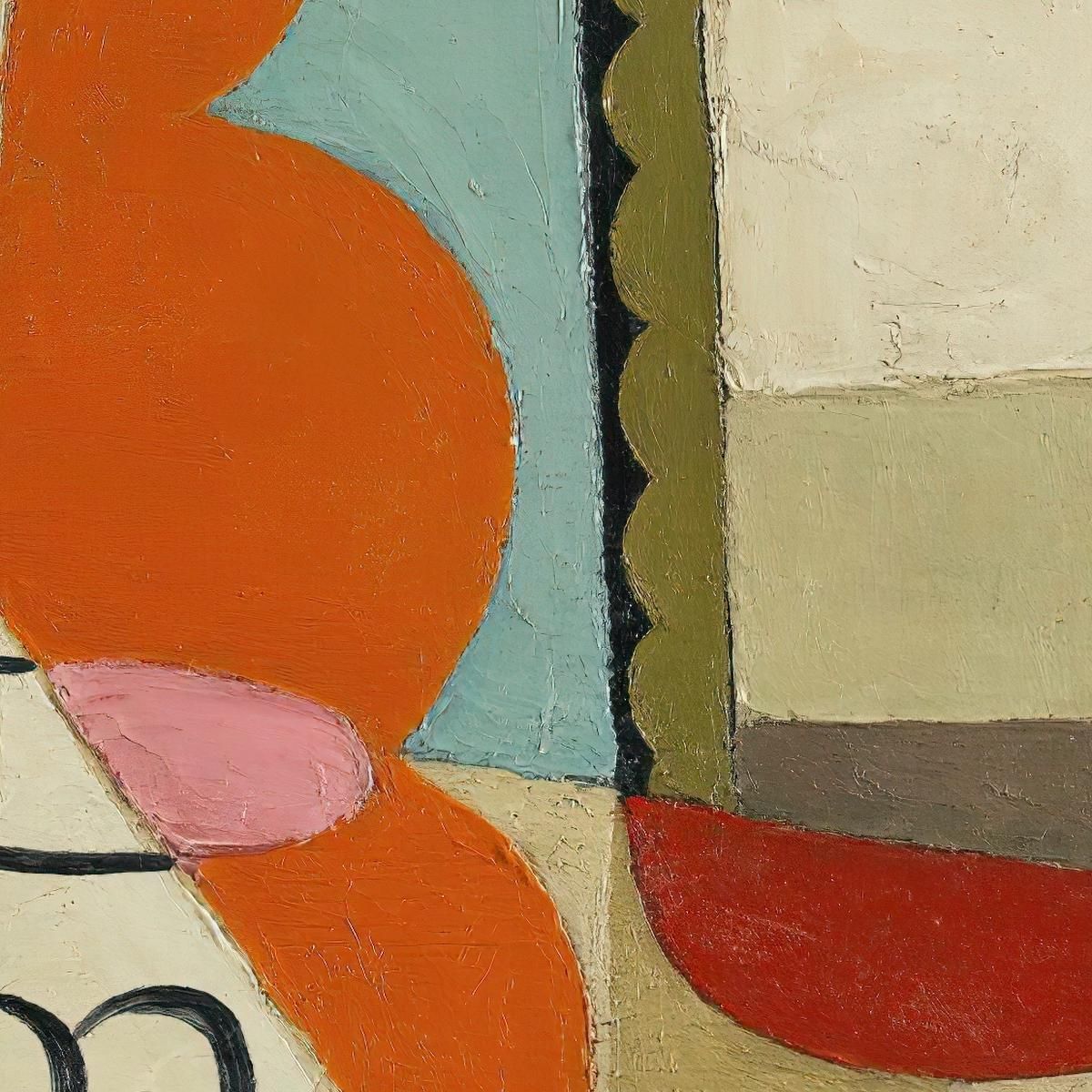 Cubist Still Life María Blanchard mbl8 canvas print
