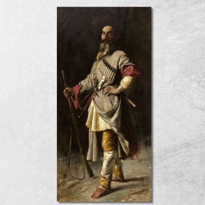 The Hunter Ferdinand Leeke flk12 canvas print 