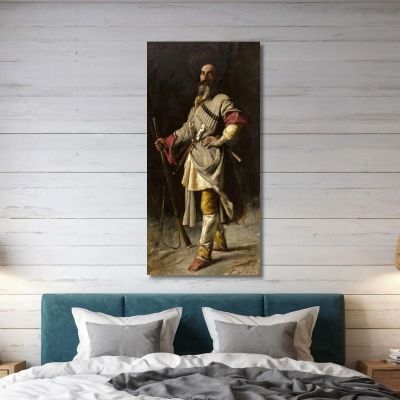 The Hunter Ferdinand Leeke flk12 canvas print 
