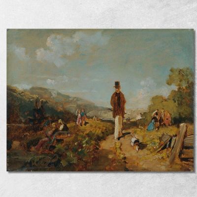 There Hagestolz Carl Spitzweg csp11 canvas print 