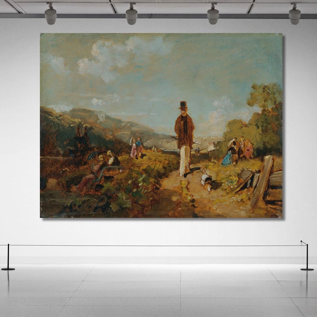 There Hagestolz Carl Spitzweg csp11 canvas print 