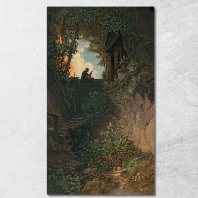 Golden Evening Carl Spitzweg csp29 canvas print 