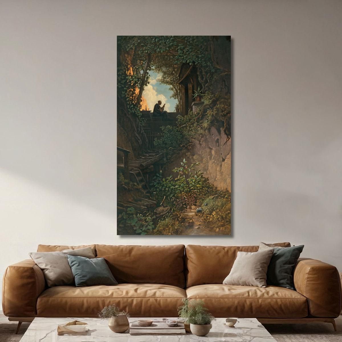 Golden Evening Carl Spitzweg csp29 canvas print 
