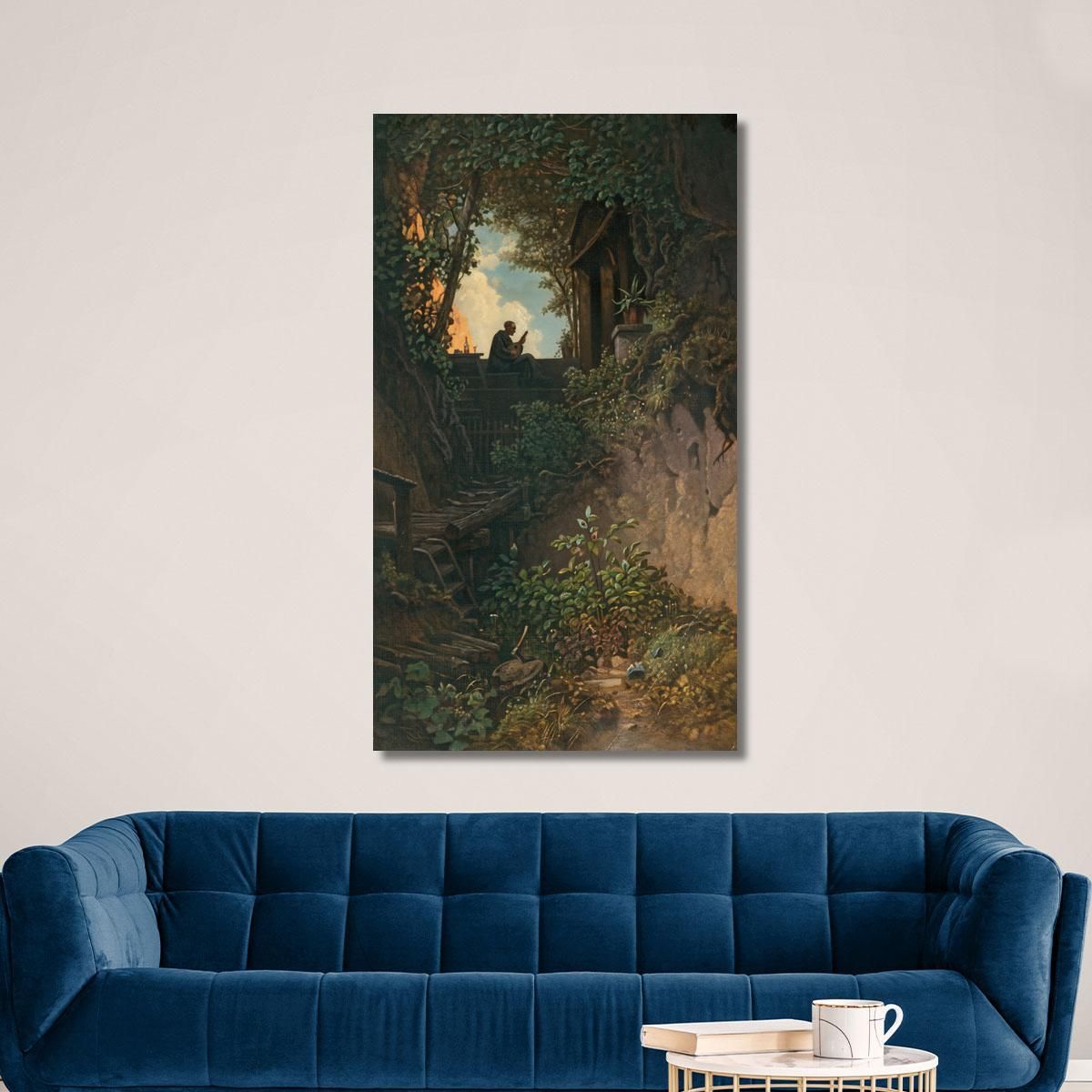Golden Evening Carl Spitzweg csp29 canvas print 