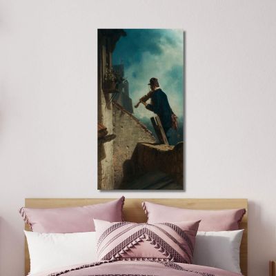 Ständchen The Serenade Carl Spitzweg csp54 canvas print 