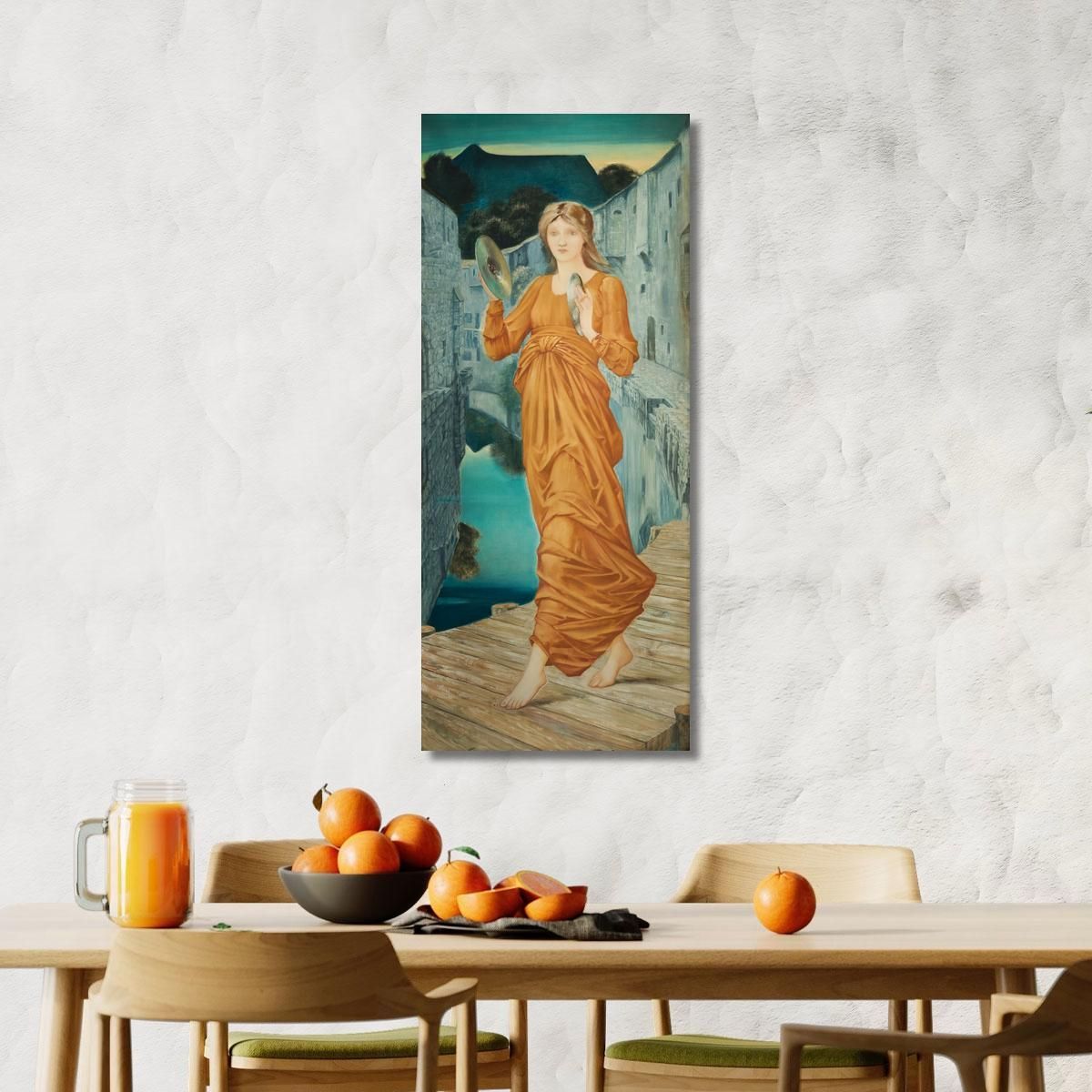 Aurora Sir Edward Coley Burne-Jones ecb7 canvas print 
