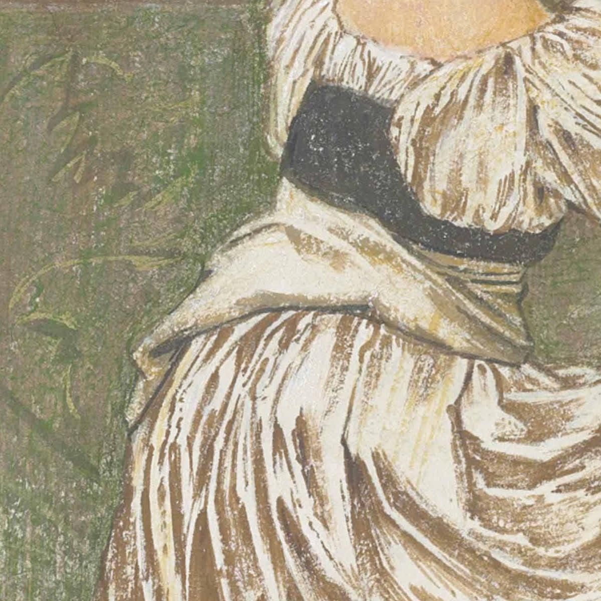 Dorigen De Bretaigne Awaiting The Return Of Her Husband Sir Edward Coley Burne-Jones ecb13 canvas print