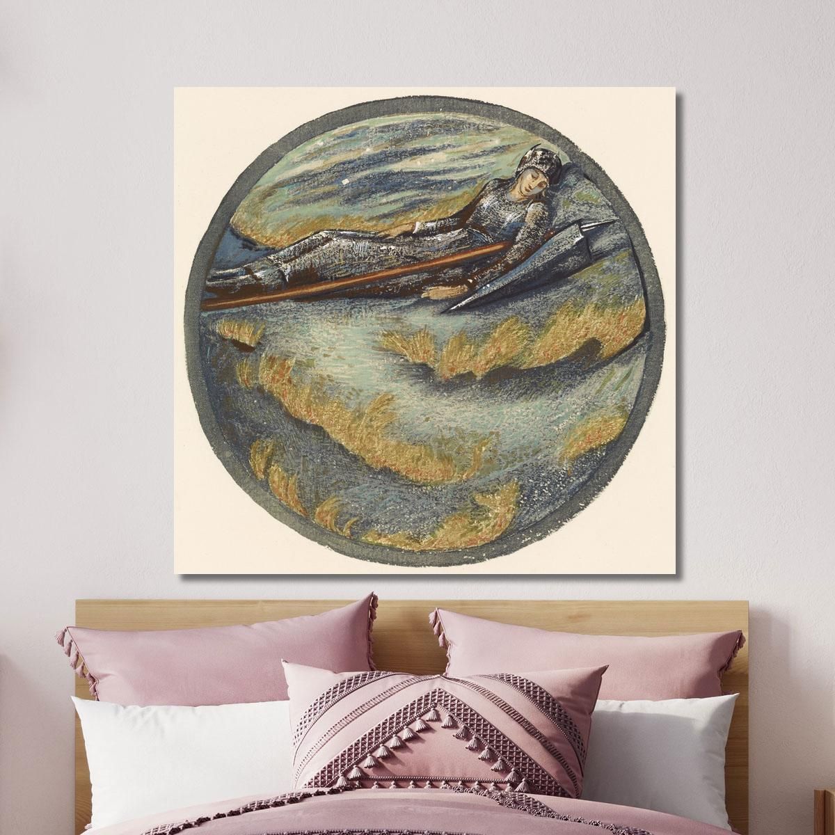 Flame Heath Sir Edward Coley Burne-Jones ecb17 canvas print 