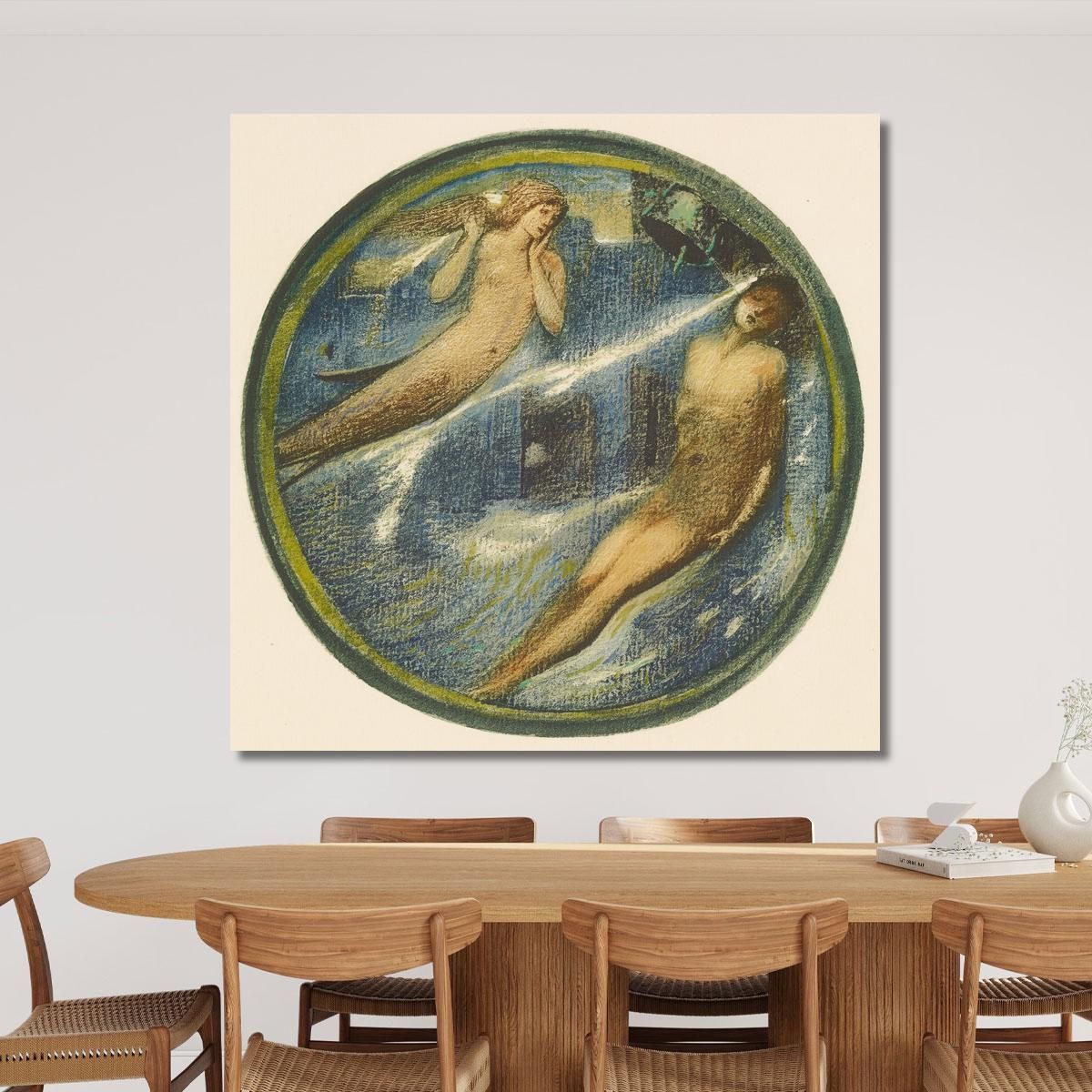 Grave Of The Sea Sir Edward Coley Burne-Jones ecb24 canvas print 