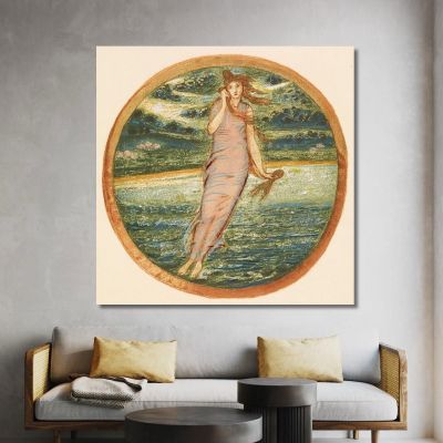Marvel Of The World Sir Edward Coley Burne-Jones ecb39 canvas print 