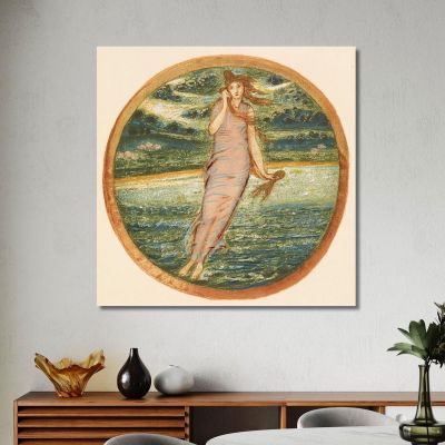 Marvel Of The World Sir Edward Coley Burne-Jones ecb39 canvas print 