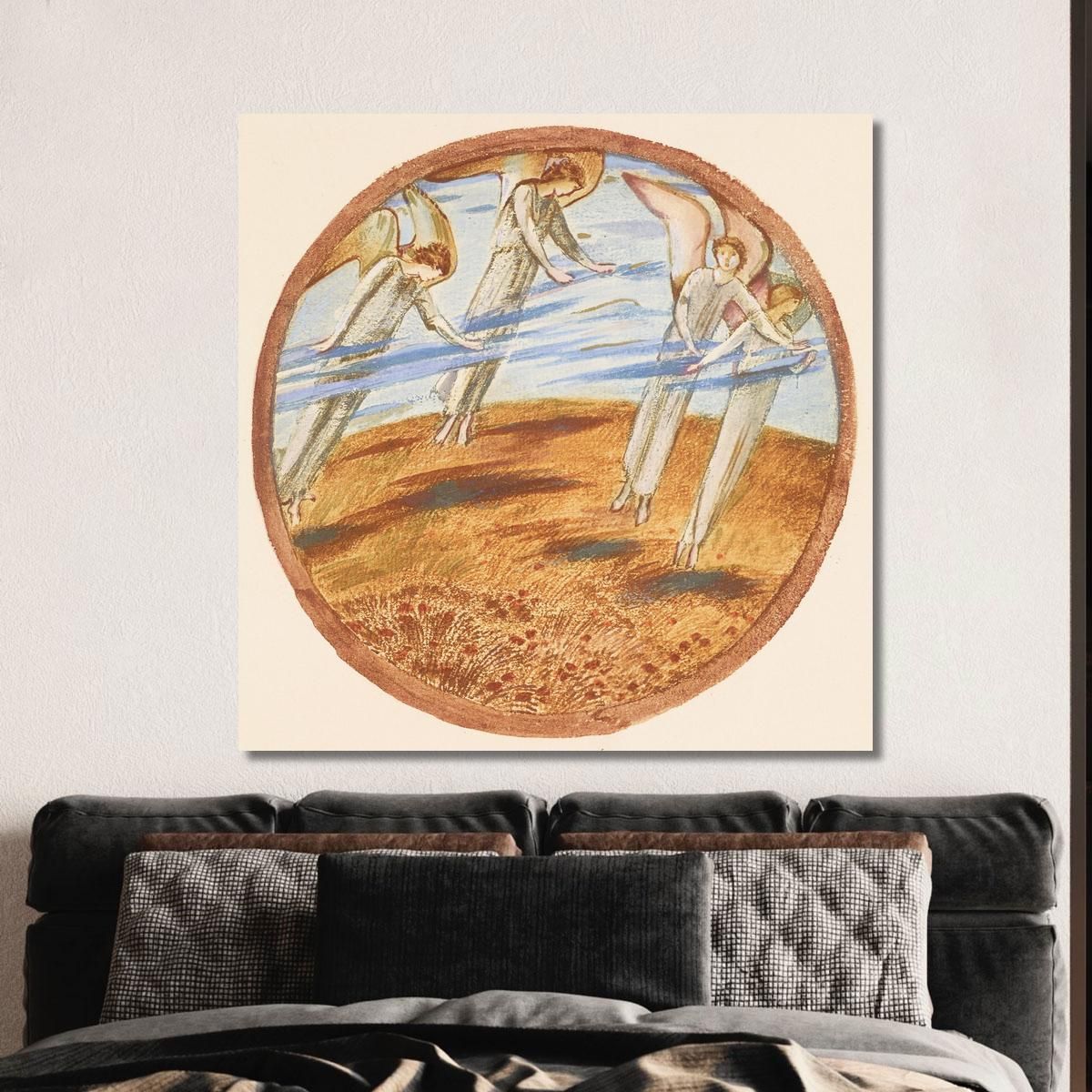 Morning Glories Sir Edward Coley Burne-Jones ecb41 canvas print 