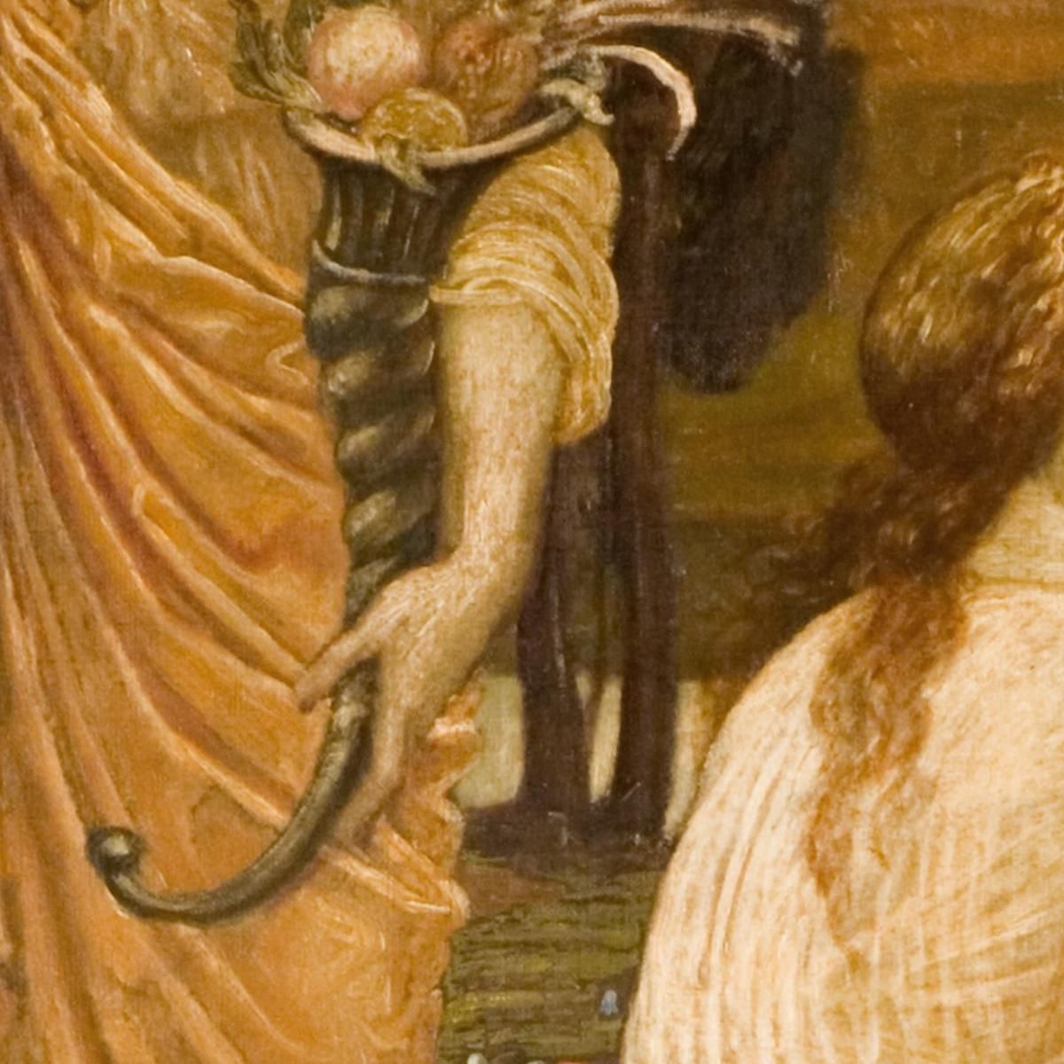 Psyche At The Shrines Of Juno And Ceres Sir Edward Coley Burne-Jones ecb51 canvas print