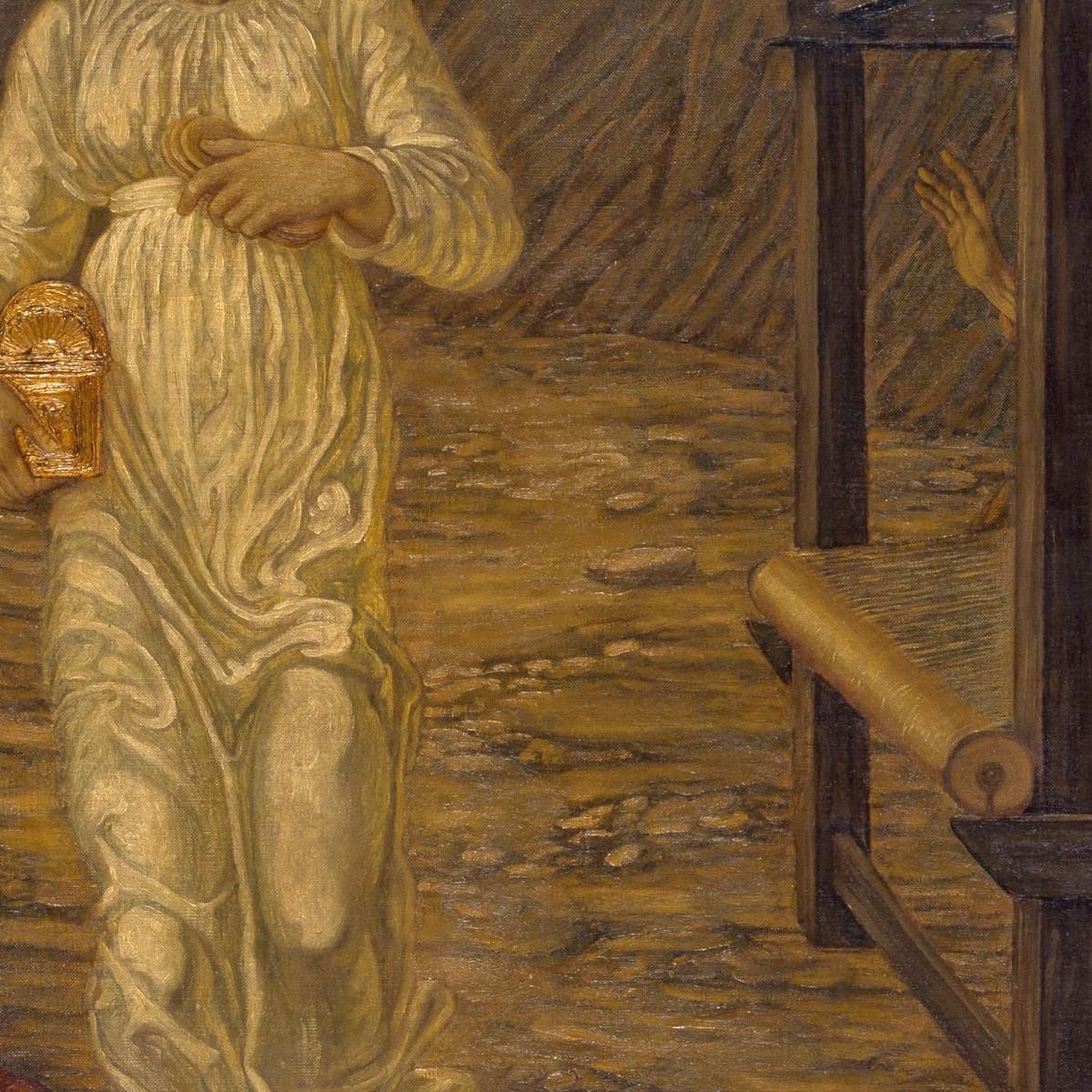 Psyche Set By Venus The Task Sir Edward Coley Burne-Jones ecb54 canvas print
