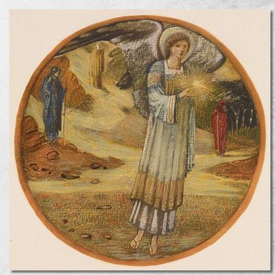 Star Of Bethlehem Sir Edward Coley Burne-Jones ecb63 canvas print 