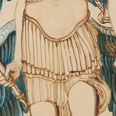 The Angels Of The Hierarchy Principates Sir Edward Coley Burne-Jones ecb69 canvas print