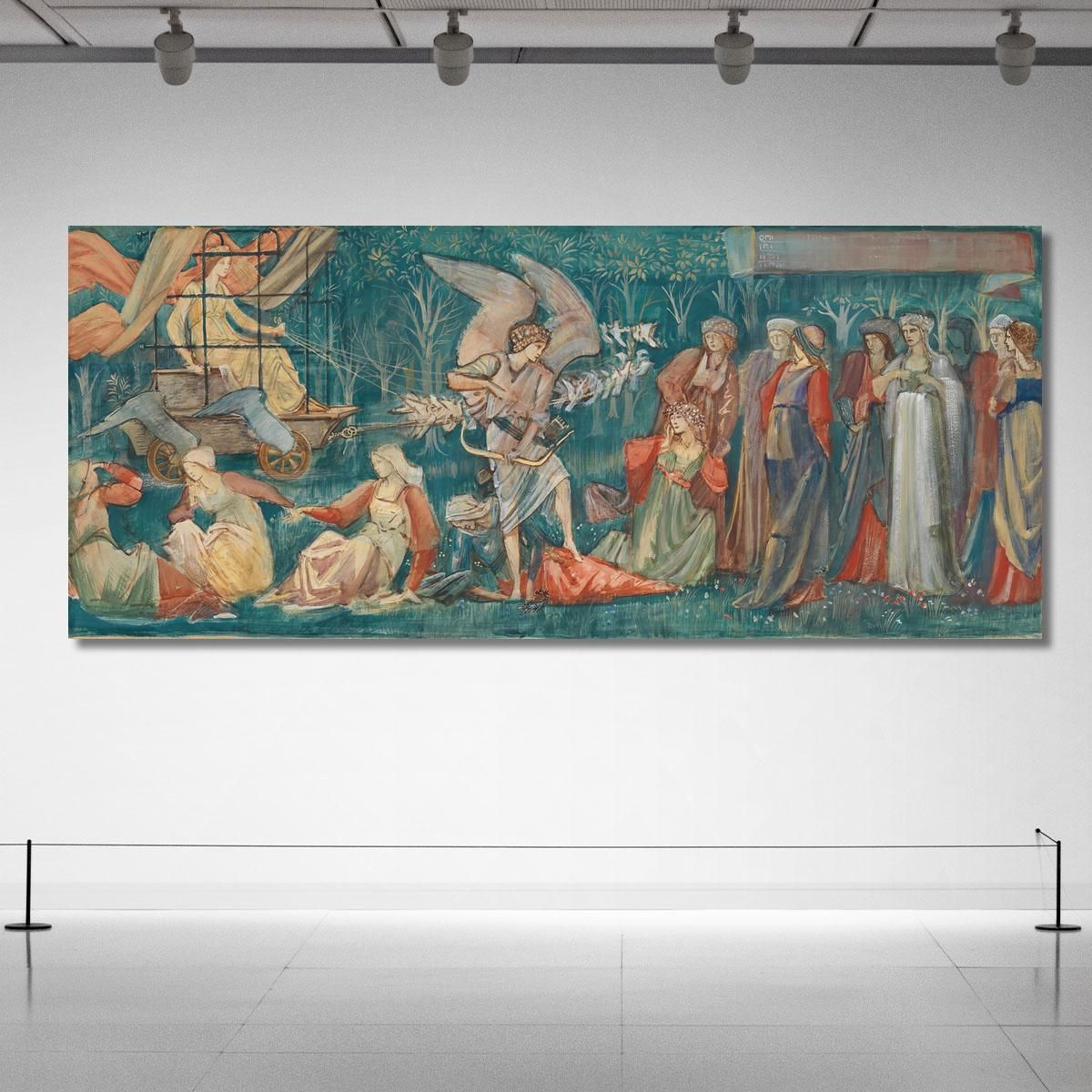 The Passing Of Venus Sir Edward Coley Burne-Jones ecb93 canvas print 