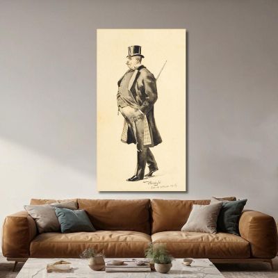 An East-Side Politician Frederic Remington frm6 canvas print 