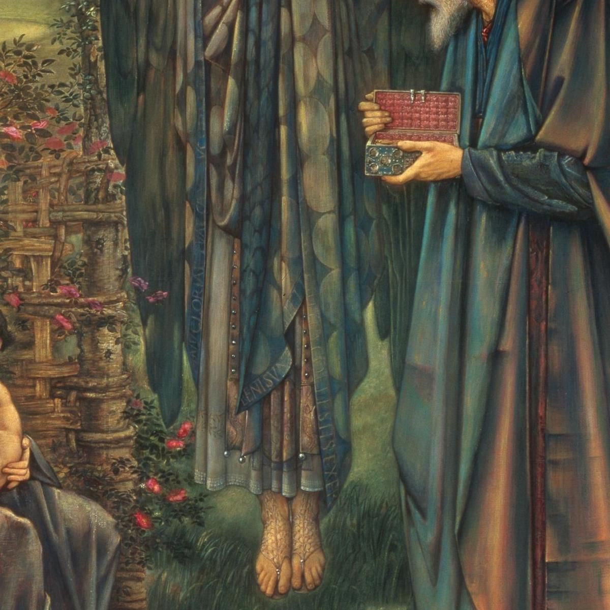 The Star Of Bethlehem Sir Edward Coley Burne-Jones ecb98 canvas print