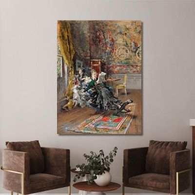 The Parisian Women Giovanni Boldini gbd37 canvas print 