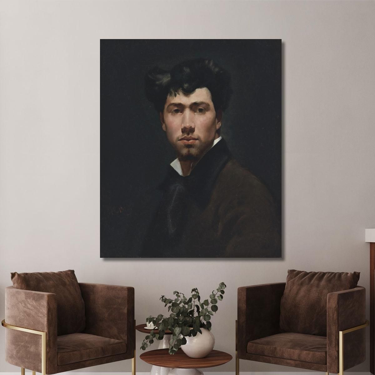 Portrait Of A Young Man Giovanni Boldini gbd52 canvas print 