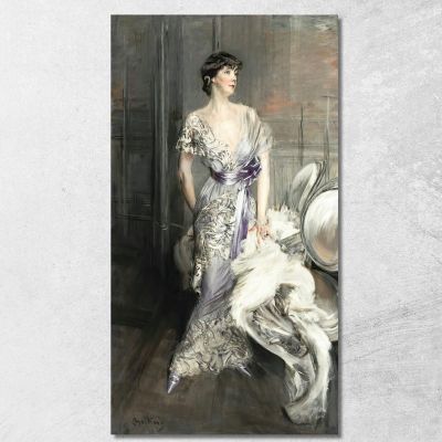 Portrait Of Celia Tobin Clark Giovanni Boldini gbd54 canvas print 