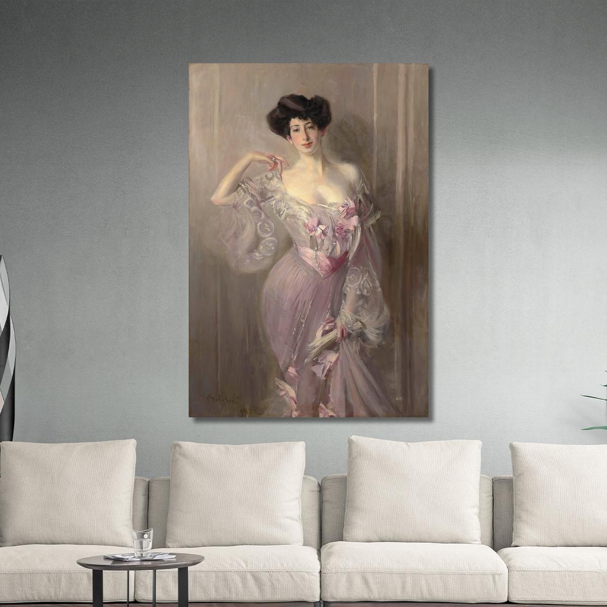 Portrait Of Ena Wertheimer Giovanni Boldini gbd57 canvas print 