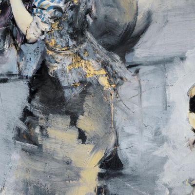 Washerwoman And A Young Brunette By The Seine Paris Giovanni Boldini gbd90 canvas print