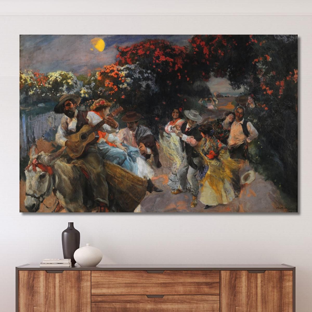 The Last Verse Joaquín Sorolla jsr55 canvas print 