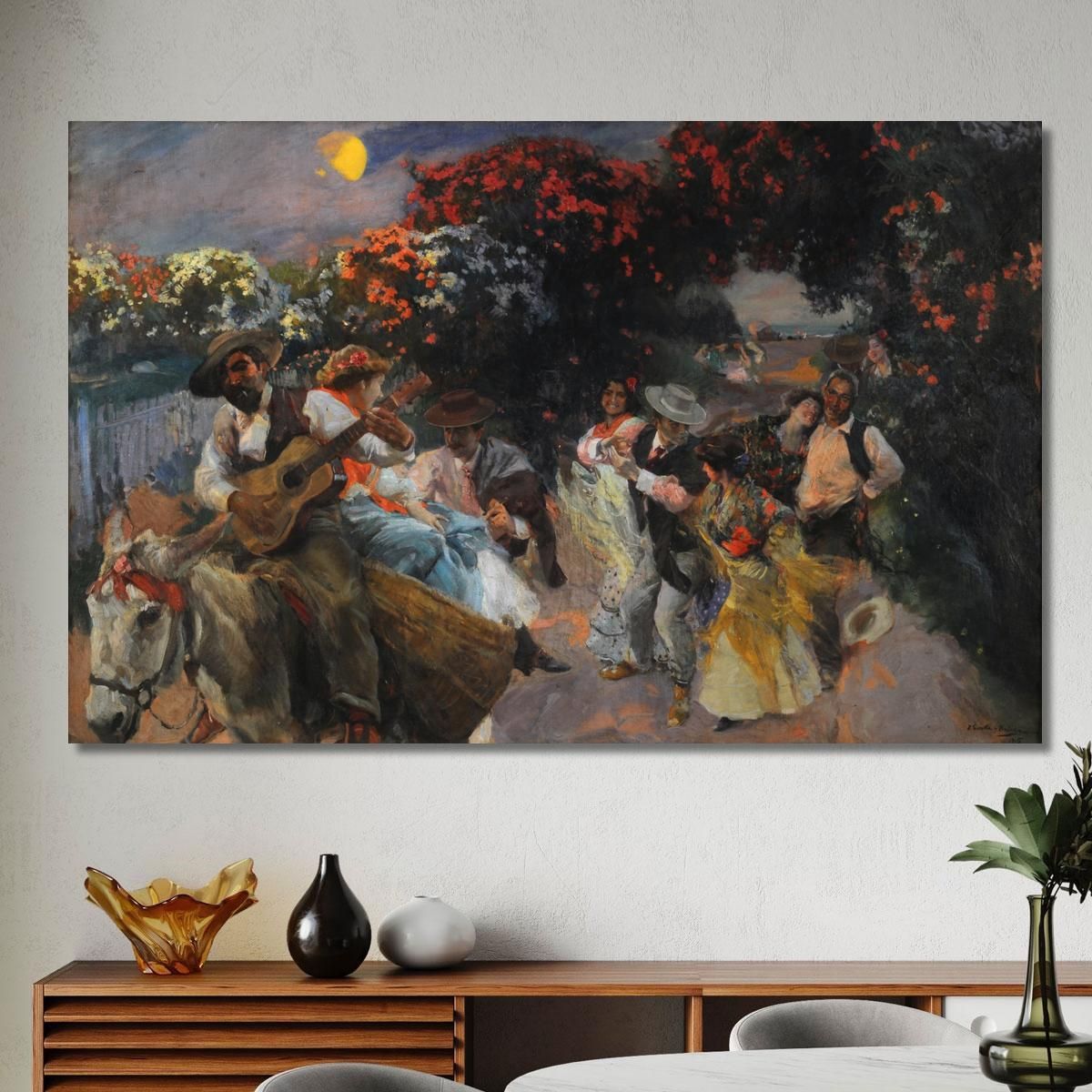 The Last Verse Joaquín Sorolla jsr55 canvas print 