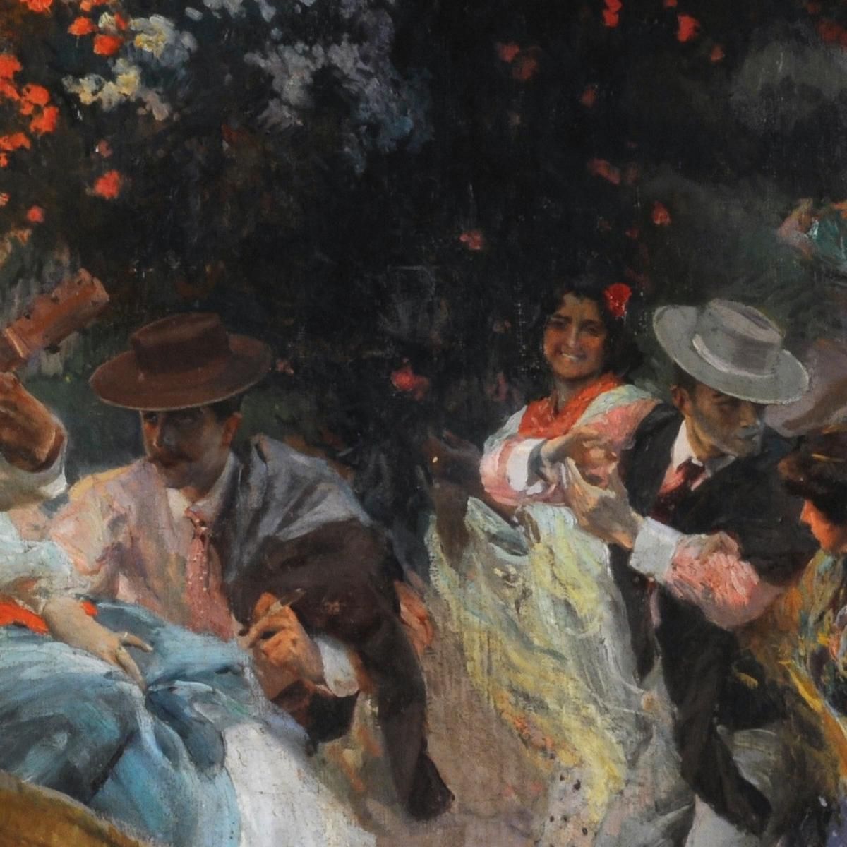 The Last Verse Joaquín Sorolla jsr55 canvas print