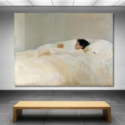 Mother Joaquín Sorolla jsr63 canvas print 