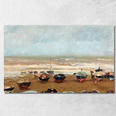 Tarde Tormentosa Stormy Afternoon Joaquín Sorolla jsr104 canvas print 