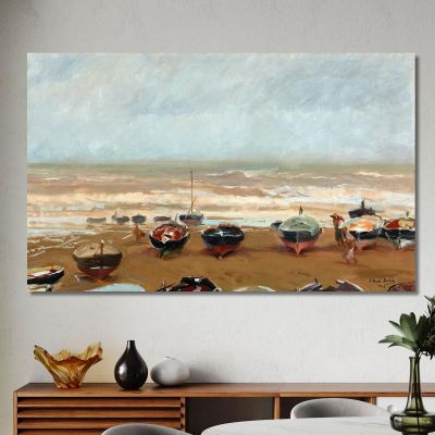 Tarde Tormentosa Stormy Afternoon Joaquín Sorolla jsr104 canvas print 