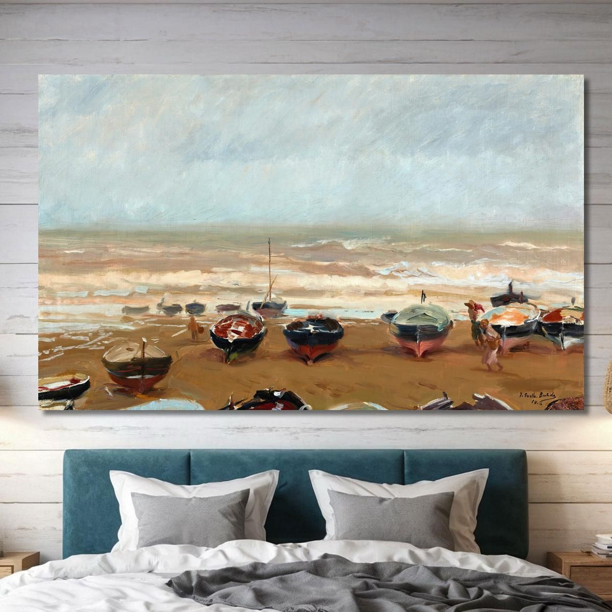 Tarde Tormentosa Stormy Afternoon Joaquín Sorolla jsr104 canvas print 