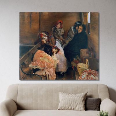 White Slave Trade Joaquín Sorolla jsr122 canvas print 