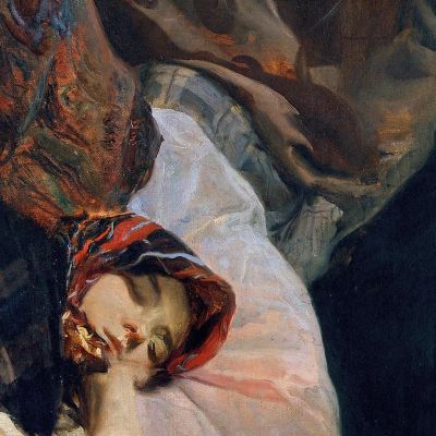 White Slave Trade Joaquín Sorolla jsr122 canvas print