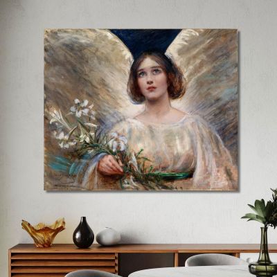 Easter Lilies Alice Pike Barney apb25 canvas print 