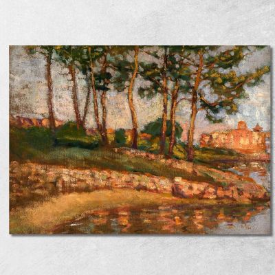 In Southern France Alice Pike Barney apb39 canvas print 