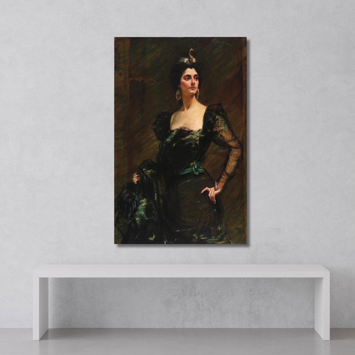 Kate Deering Ridgely Alice Pike Barney apb48 canvas print 