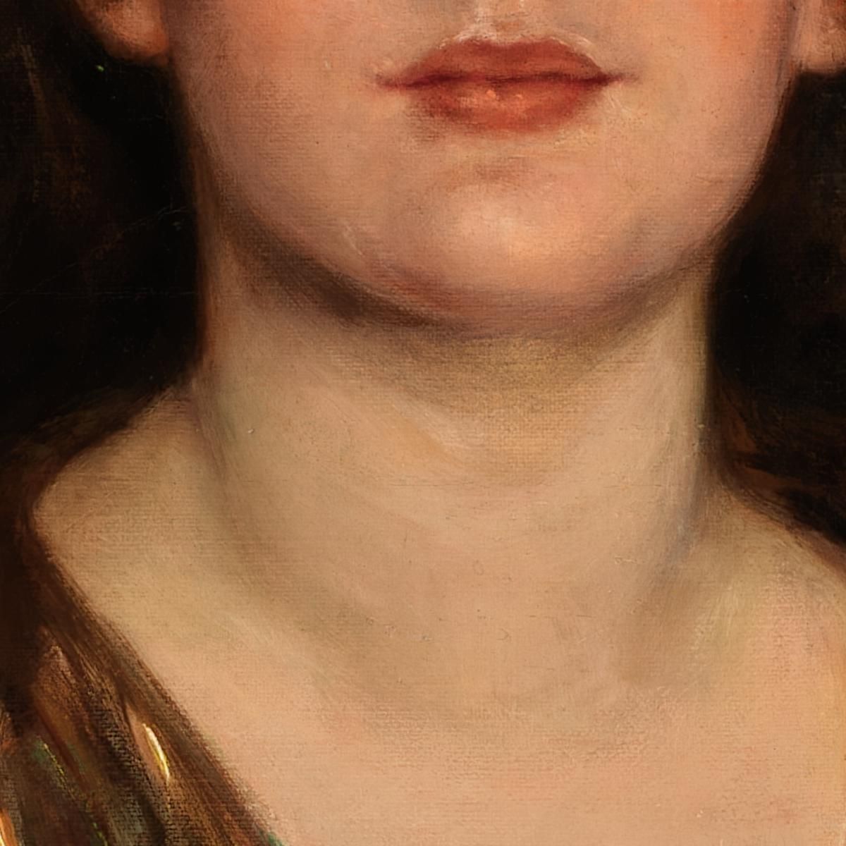 Laura At Sixteen Alice Pike Barney apb56 canvas print