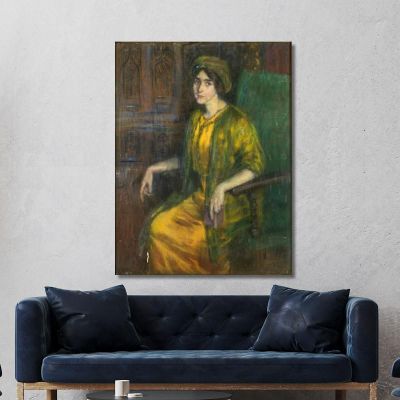 Laura Dreyfus Barney Alice Pike Barney apb57 canvas print 