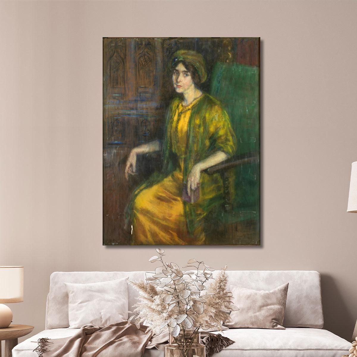 Laura Dreyfus Barney Alice Pike Barney apb57 canvas print 