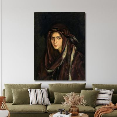 Laura In Arabian Costume Alice Pike Barney apb58 canvas print 