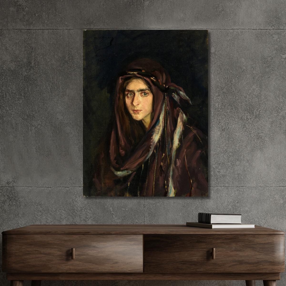 Laura In Arabian Costume Alice Pike Barney apb58 canvas print 