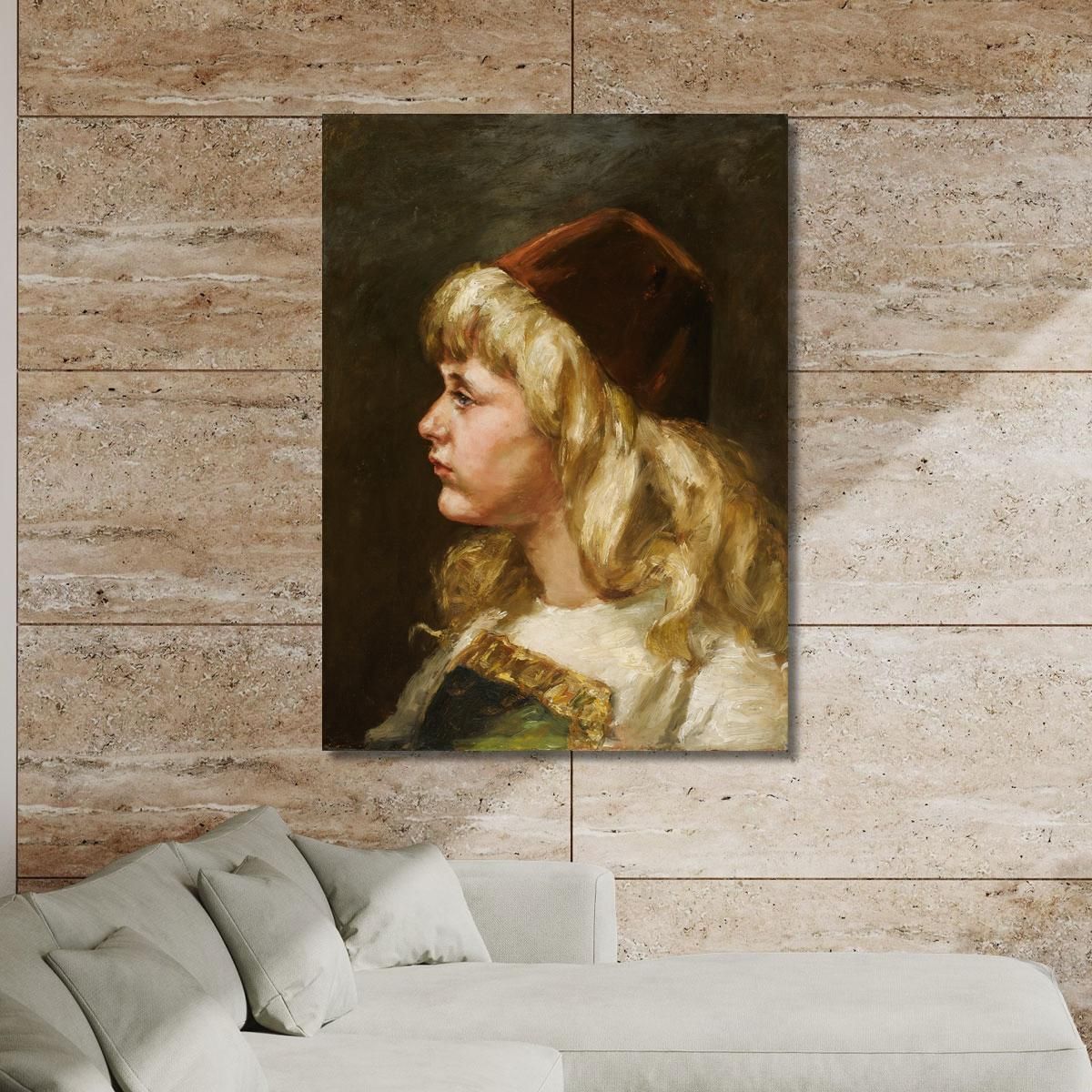 Natalie At Seven Alice Pike Barney apb82 canvas print 