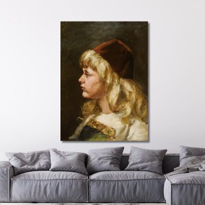 Natalie At Seven Alice Pike Barney apb82 canvas print 