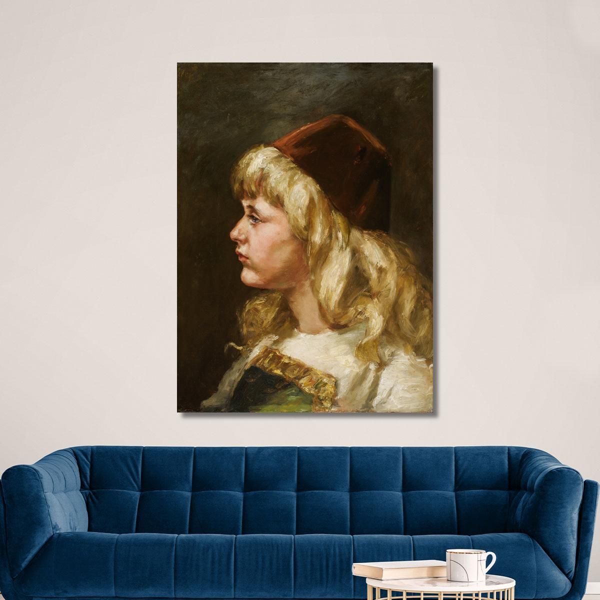 Natalie At Seven Alice Pike Barney apb82 canvas print 
