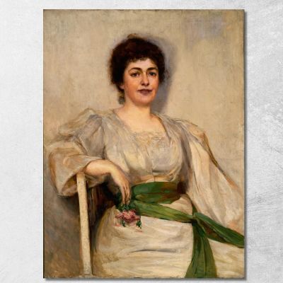 New England Hostess Alice Pike Barney apb86 canvas print 